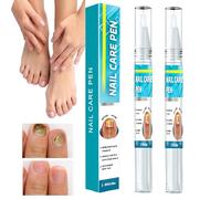 2PCS Nail Revive Pen,Nail Care Pen for Fungus & Ingrown & Thick Nail,Fungal Nail Treatment,Nail Repair Essence for Under & Around Nail,Nail Fungus Treatment for Toenail,Anti Fungal Skin Cream