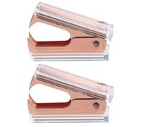 2pcs Nail Stapler Remover, ABS and Metal Handheld Tool for Office