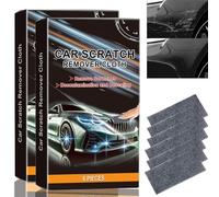 2Pcs Nano Sparkle Cloth Scratch Remover Kit for Cars -Car Polisher with Dual Colors,Effortlessly Repair Car Paint Scratches,Water Spots & Glass Scratches,Scratch Remover Kit,Convenient and Fast