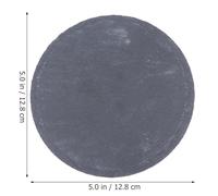 2pcs Natural Rock Reptile Basking Platform Tortoise Lizard Bathing Area Food Dish Serving Platters for Turtle Vivarium