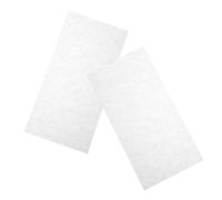 2Pcs Natural White Seashell Guitar Headstock Veneer Overlay Sheets Easy to Cut Guitar Inlay Material for Fingerboard Decoration and Repair Suitable for Bass