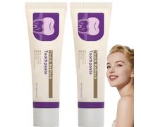 2PCS Nature Gum Repair Toothpaste,Teeth Repair Gel for Sensitive Teeth,Fresh Breath Whitening Toothpaste,Protects Gum Health,Strong Whitening,Repair&Protect Formula,Strengthening Oral Care,Gentle