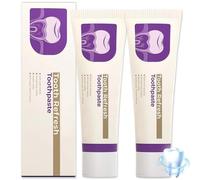 2pcs Nature Tooth Refresh Toothpaste, Natural Toothpaste for Enamel Improve & Strengthening, Fresh Breath & Deep Cleaning, for Sensitive Teeth Oral Care