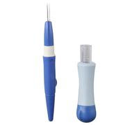 2Pcs Needle Felting Tools,3 Needles and Punch Style Felting Needle Tool with 7 Barbed Needles DIY Patchwork and Handicraft