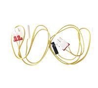 2pcs new for refrigerator without frost, defrost sensor, 5k temperature probe, black and white head.