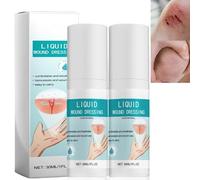 2PCS New Skin Liquid Spray,Waterproof Spray Wounds,Liquid Wound Quickdry Spray,Relieve Wound Pain Spray,Transparent Spray Wound Relieve Pain,Protective Wound Cleaning