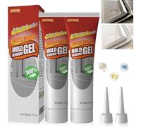 2Pcs Nexa Mold Remover Gel, Mould Remover Gel, Bathroom Mould Remover, Mold Remover Gel, Moulds and Mildew Cleaner for Toilet Washing Machine Seal Bathroom Kitchen Sink Tile Grout Stains