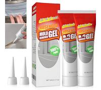 2Pcs Nexa Mold Remover Gel, Washing Machine Cleaner Mould Remover, Powerful Mold Remover Gel for Bathroom and Kitchen Tile Gaps, Multifunctional Household Cleaning Gel Not Damage the Surface