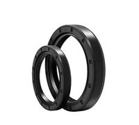 2pcs Nitrile Rubber Skeleton Shaft Seal Id 45mm Od 66~85mm Thickness 5~13mm TC Oil Rings NBR Double Lip Gasket With Spring(TC 45x72x5mm NBR)