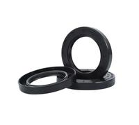 2pcs Nitrile Rubber TC Skeleton Oil Seal, ID 6mm, OD 13mm, Height 8mm, Suitable for Transmission Bearings, Water Pumps, Hydraulic Systems, 6x13x8mm
