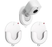 2PCS No Drill Camera Wall Mount, for Die Wandhalterung ist kompatibel mit Ring Indoor Cam (Generation 1 und 2), Blink Mini, Blink Mini 1 und Blink Outdoor 2, Easy to Install, No Screws Bracket Stand