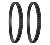 2Pcs No-Slip Bandsaw Tires Rubber Replacement Easy Setup Most Band Various Machines Bandsaw Tires