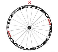 2Pcs Non Night Luminous Reflective Wheel Stickers for Mountain Bike Wheels Diameter Minimum 56cm and Rim Width Minimum 2cm for Bicycle Decoration (8)