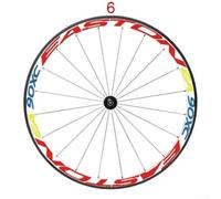 2Pcs Non Night Luminous Reflective Wheel Stickers for Mountain Bike Wheels Diameter Minimum 56cm and Rim Width Minimum 2cm for Bicycle Decoration (6)