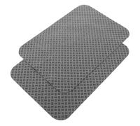 2pcs Non Slip Grip Pads for Pilates, 11.8x7.9in Suede Exercise Mat | Anti Skid Hand Pads, High Density Traction, Wear Resistant Epoxy Backing, Weights and Pullup Bars