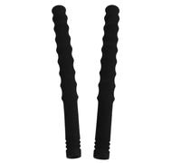 2pcs Non Slip Ski Pole Handle Grip Replacement for Hiking Poles | Ergonomic Sponge Handle, Reduces Palm Fatigue, Black Finish, for Skiing and Mountain Climbing Use