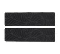 2pcs Non-slip Stair Treads, Embossed Carpet Step Covers Indoor | Polyester Stair Mats Protect Tile Surfaces, Support Safer Movement for Elders, Suit Busy Household Stairways and Simplify