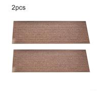 2PCS Non Slip Stair Treads for Peace of Mind, Easy to Clean and Maintain (Beige)
