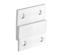 2Pcs Non-Slip Wall Bracket Interlocking Highly Flexible Picture Hanging Cleats Easy Install Z Hanger Supports Mirror Cleat Picture Hanger for Wall Painting Panels
