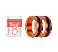 2pcs Nonslip Texture Fishing Line Guide Rings Durability Wide Grooves Hand Protecting Gear Tool Knots Tying Tool