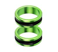 2pcs Nonslip Texture Fishing Line Guide Rings Durability Wide Grooves Rings Hand Protecting Gear Tool Hand Protecting Gear Tool