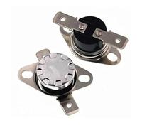 2pcs Normal Open Close Temperature Control Switch 100℃90℃110℃120℃130℃140℃150℃160℃170℃175℃180℃ Bakelite Thermostat Sensor KSD301(160 degree,Normal open)