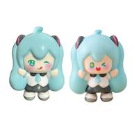 2pcs Novel and Stress-Relieving Anime Products Anime Miku Merch Decorations Birthday Gifts for Adults Men Women Teen 11.5CM