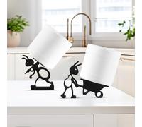 2PCS novelty toilet roll holder, Ant Shaped Toilet Roll Holders black toilet roll holder free standing 3d Printed Free Standing Toilet Roll Holder, toilet roll storage Cute Bathroom Decor