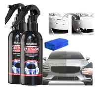 2PCS Nurafix Nano Car Spray - Scratch Remover & Repair, Car Wax, Auto Nano Ceramic Coating