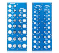 2pcs Nut and Bolt Thread Checker, 38 Bolt and Nut Identifier Gauge, Inches and Centimeters on Both Sides Thread Checker Standard and Metric Bolt Identifier Board Wall Mounted & Hand Held