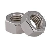 2pcs Nuts, Hexagonal, Metric Full Thread Hexagonal Nuts, 304 Stainless Steel M18 M16 M24 M22 M27 M20 M30 Screw Nuts Fasteners(M20)