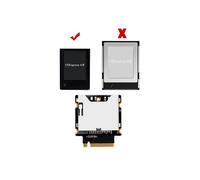 2PCS NVME M-Key M.2 PCIE 4.0 3.0 to CFExpress Type-A High Speed SSD Expansion Board Adapter for PC Ultrabook Card Reader