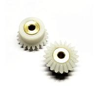 2pcs Nylon Bevel Gear 20 Teeth M4 Screw 1M Module for Model Aircraft & Mechanical Applications(4mm bore)