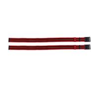 2Pcs Occlusion Training Band, Blood Flow Restriction Wrap for Muscle Building, 2 - Inch Wide Elastic Strap with Quick - Release Cam Buckle, for Low - Load Hypertrophy Training at (Leg binding)