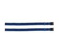 2Pcs Occlusion Training Band, Blood Flow Restriction Wrap for Muscle Building, 2 - Inch Wide Elastic Strap with Quick - Release Cam Buckle, for Low - Load Hypertrophy Training at (Leg binding)