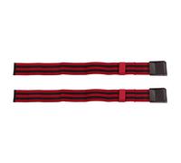 2Pcs Occlusion Training Band, Blood Flow Restriction Wrap for Muscle Building, 2 - Inch Wide Elastic Strap with Quick - Release Cam Buckle, for Low - Load Hypertrophy Training at G (tie arms)