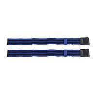 2Pcs Occlusion Training Band, Blood Flow Restriction Wrap for Muscle Building, 2 - Inch Wide Elastic Strap with Quick - Release Cam Buckle, for Low - Load Hypertrophy Training at (tie arms)