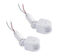 2Pcs Occupancy Sensor Switch Motion Sensor AC110V-240V Light Lamp Switch Occupancy Vacancy Light Lamp