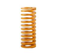 2PCS OD 18mm ID 9mm Length 20-90mm Yellow/Blue/Red/Green/Brown Spiral Stamping Compression Die Spring 65MN Steel Multifunction(18x9x50mm,Yellow)