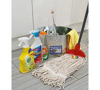 2pcs of Kentucky Mop Head 16oz / 425gm Twine Cotton Jumbo Large Thick Absorbent Yarn For Everyday Commercial Heads for Heavy Duty Industrial Use