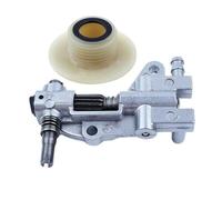 2pcs Oil Pump Worm Gear Kit for 52cc 45cc 58cc 5200 4500 5800 Chainsaw Parts Garden Outdoor Chainsaws DIY Tool Accessories