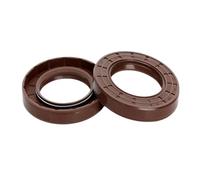 2pcs Oil Seal 10-15X25-30X5-10mm FKM FPM FR Fluorine Rubber Skeleton Double Lip with Spring Oil Resistance Redu (15 * 25 * 5,2PCS)
