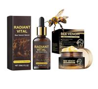 2PCS Olavitas Liquid Solution,Bee Venom Cream with Hyaluronic Acid&Niacinamide,Olavita Skin Care Sets&Kits Women,Bo-tox Liquid Wrinkle Reduction,Anti Aging Facial Serum,Reduce Fine Lines and Wrinkles