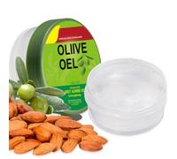 2Pcs Olive Oil Edge Control Hair Gel, Style Olive Oil Styling Gel, Moisturizing and shining, Extra Hold, With Sweet Almond Oil, 64g