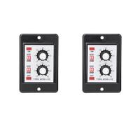 2Pcs On Off Twin Timer Relay Knob Control Time Switch ATDVYC 6S60M