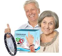 (2pcs, One size) Sugar Control Wristband, Titanium Steel Magnetic Bracelet Body Care Magnetic Therapy Wristbands Regulate Glucose Levels Naturally