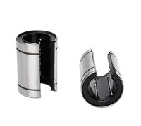2pcs Open Linear Sliding Motion Bearings LM10UUOP LM12UUOP LM13UUOP LM16UUOP LM20UUOP LM25UUOP LM30UUOP LM35UUOP LM40UUOP LM50/60UUOP(LM40UUOP 40X60X80)