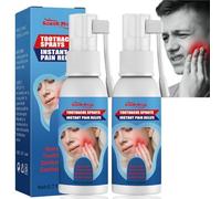 2pcs Oral Care Spray,Toothache Relieving Spray,Strong Pain Relief for Toothache,Tooth Numbing Spray,Instant Teeth Treatment Relief Toothache Sprays,Rapid Relief Dental Spray,Tooth Pain Relief Spray