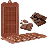 2pcs Original Break Apart snap bar Silicone Mould Ice, Yoghurt, Candy, Sweet, Jelly, Wax, Chocolate, Muffin, Soap, Cake, Baking Mould