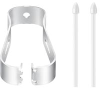 2PCS Original OEM Tab S9 FE Pen Tips/Nibs Replacement for Samsung Galaxy Tab S9 Plus / S9 Ultra / S10 / S10 Plus / S10 Ultra Stylus Pen Nibs Soft Silicone Tips (2PCS/White)